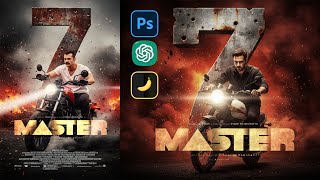 Photoshop + AI: Pro Cinematic Movie Poster Design (2025 Tutorial)