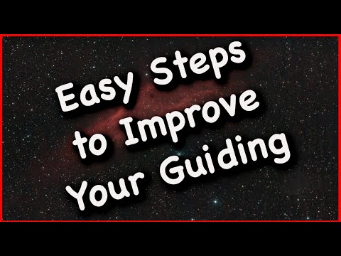 Simple Steps I Took to Improve my Autoguiding