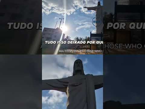 Cristo Gigante em Minas: Beleza e Abandono Revelados #shorts