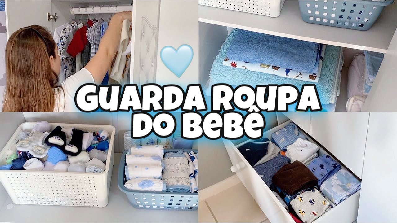 ORGANIZAÇÃO GUARDA ROUPA DO BEBÊ | ARRUMANDO TUDO