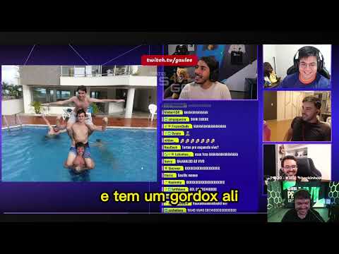 VAZA FOTO DO GAULES NA PISCININHA COM GORDOX KKKKKKKK
