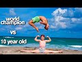 KID vs ADULT - Extreme Acro Gymnastics Competition