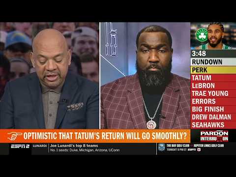 Pardon The Interruption | Wilbon & Perk on Jayson Tatum's return, Pistons not in Cavs' class