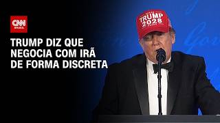 Vídeo: Sem avanços, Trump diz que EUA “negociam parcialmente” com o Irã; entenda | CNN NOVO DIA