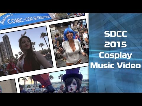 San Diego Comic Con 2015 - Cosplay Music Video w/ Lauren Francesca (SDCC)