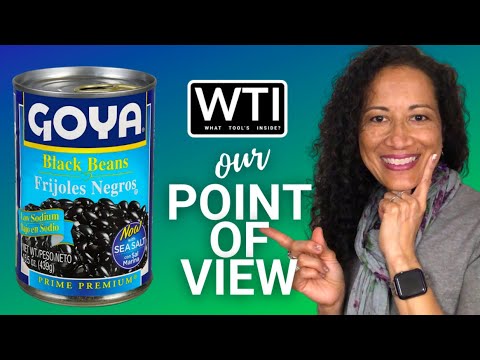 Goya Foods Low Sodium Black Beans - WTI product video review