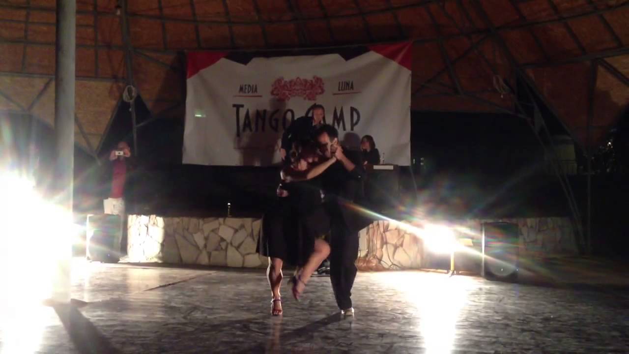 Pablo Villarraza & Carolina Lafata. Tango camp "Media Luna"