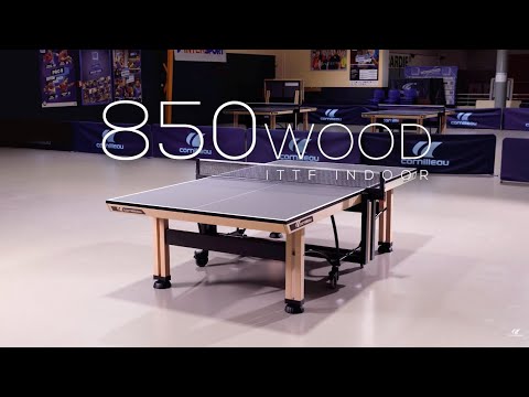 Теннисный стол Cornilleau Competition 850 Wood ITTF Grey, серый, ДСП 25 мм, деревянная рама 70 мм, ITTF Class A, Франция - фото 2 - id-p108598063