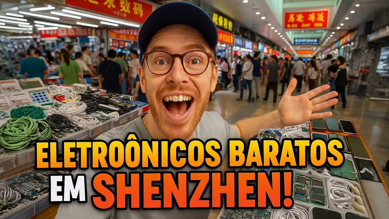 EXPLORANDO O MAIOR MERCADO DE ELETRÔNICOS DO MUNDO EM SHENZHEN