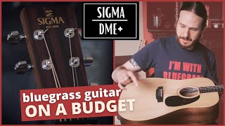 Video thumbnail for Sigma DME + Review | Bluegrass Guitar on a Budget by Cesar Benzoni
