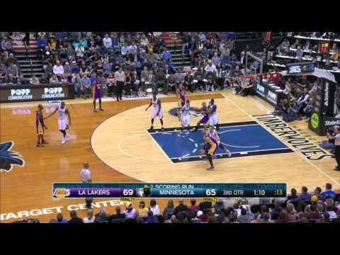 Carlos Boozer Highlights Lakers vs. Timberwolves 12.14.2014 - 22 Points, 13 Rebounds