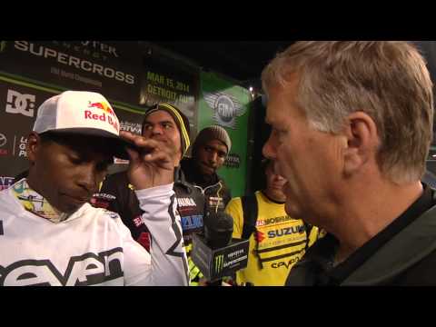 Supercross LIVE! 2014 - And On The Podium Tonight - James Stewart in Detroit
