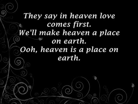 Belinda Carlisle - Heaven Is a Place on Earth Lyrics