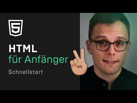 HTML Tutorial für Anfänger 🚀 — deutsch
