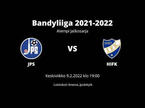 Bandyliiga 2021-2022, alempi jatkosarja, JPS - HIFK