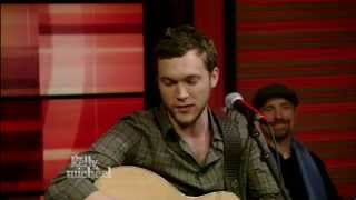 Phillip Phillips - Raging Fire (Acoustic) - Live! With Kelly and Michael - (5-23-14)
