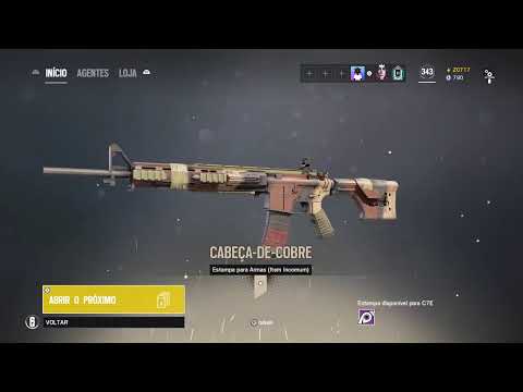 Vem comigo velho, abrindo packs