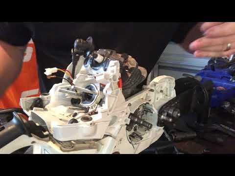 Stihl MS261 part 4 - Ignition module, fuel tank, and carb