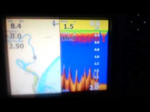 Lowrance EP60R Fuel Sensor Displayed on HDS 7