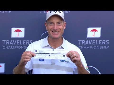 Click to View : Exceptionnelle carte de 58 pour Jim Furyk au Travelers 2016