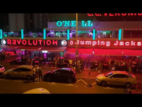 Tenerife Las Americas -  Veronicas Strip Nightlife After Midnight !