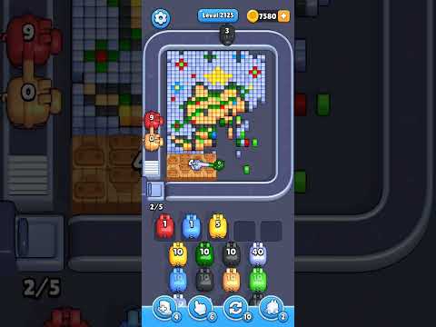 Pixel Flow Level 2125 Walkthrough