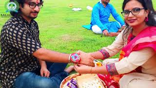 Raksha Bandhan Celebration at Saluja Gold International School