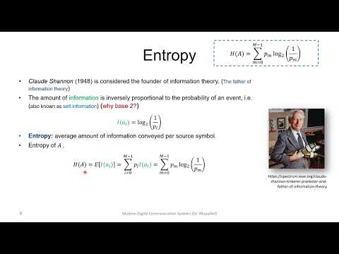Introduction to Information Theory: Discrete Information Source and Entropy