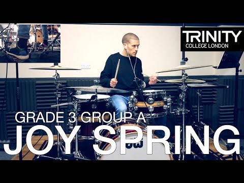 Grade 3 Group A: 'Joy Spring' - Clifford Brown (Trinity College London Drum Kit 2020-2023)