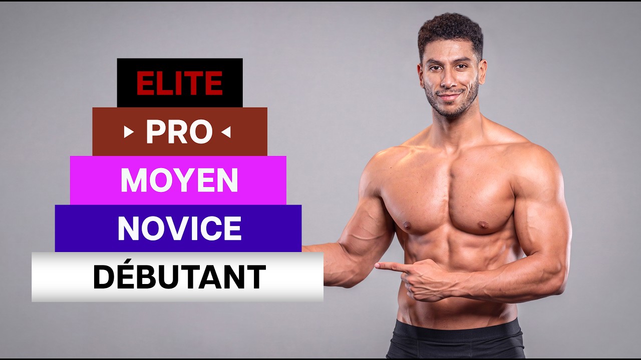 Les 5 niveaux de la PRISE DE MUSCLES