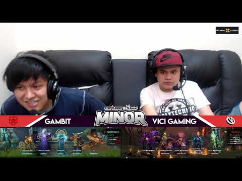 Vici Gaming vs Gambit Esports Game 1 (BO5) | StarLadder ImbaTV Dota 2 Minor