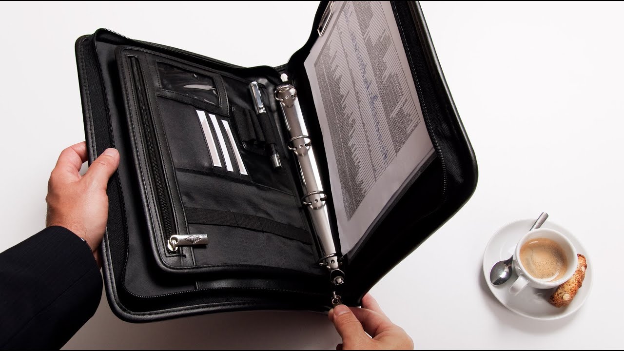 WEDO Konferenzmappe Elegance A4 Schwarz WEDO Konferenzmappe Elegance A4 Schwarz