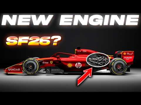 Ferrari's new engine for 2026 is revealed