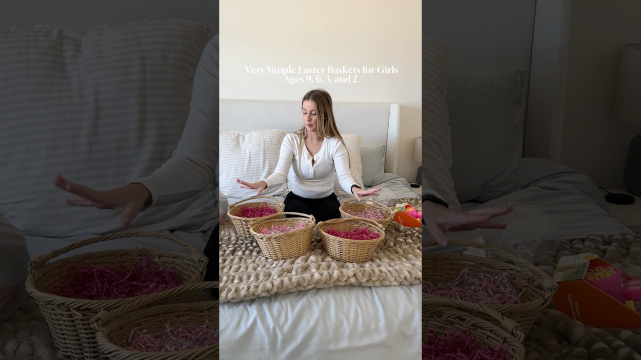 Simple but things they love #easterbasketideas #easterbaskets #easterbasket