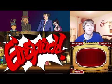 Let's Play Together Professor Layton VS Ace Attorney [blind] German #136