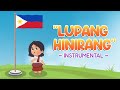 Lupang Hinirang | Bayang Magiliw | Instrumental with Lyrics