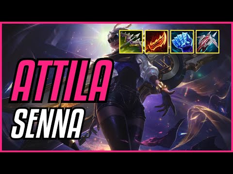 ATTILA - SENNA vs LEONA SUPPORT - EUW MASTER - PATCH 11.10