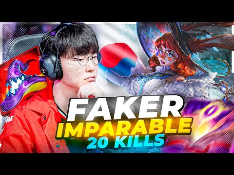 FAKER DETONA CON LA CONEJITA COLORADA AURORA!! 🥵