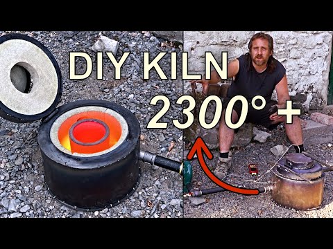 DIY Kiln Build -Super Hot & Ultra Efficient