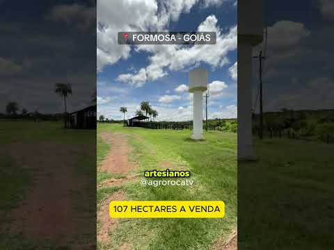 SITIO DE 107 HECTARES (22 ALQ) EM FORMOSA - GO