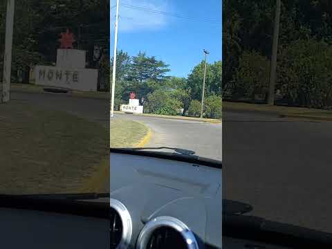 Ingreso a Monte. Buenos Aires, Argentina