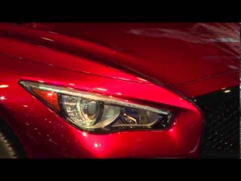 Salón del automóvil de Ginebra 2014. Infiniti Q50 Eau Rouge Concept