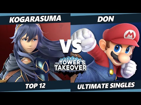 Tower's Takeover 21 Top 12 - Kogarasuma (Lucina) Vs. Don (Mario) SSBU Ultimate Tournament