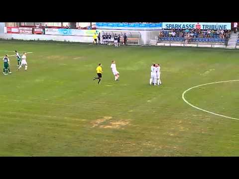 Traum Freistoss Tor Martin Teuretzbacher SKU Amstetten - Neusiedl 7.8.15