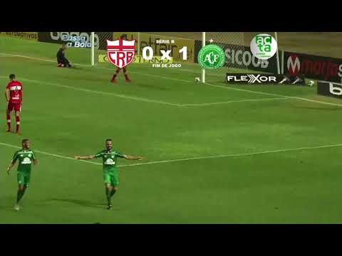 CRB 0 X 1 CHAPECOENSE - GOL DE ANSELMO RAMÓN - SÉRIE B 14/10
