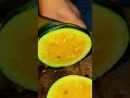 Yellow Watermelon Slices Unique ASMR Cutting