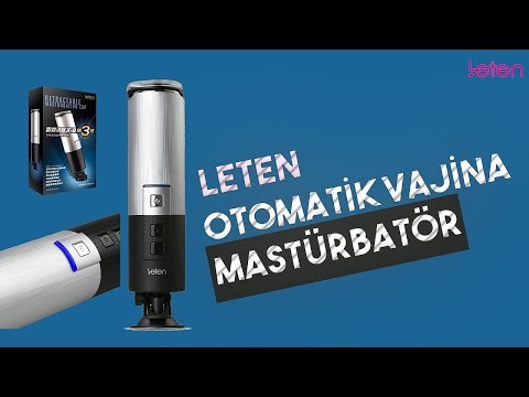 Leten X-9 Şarjlı Vantuzlu Otomatik Vajina Mastürbatör