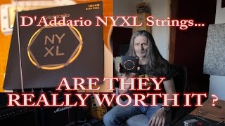 Video thumbnail for D'ADDARIO NYXL STRINGS...........ARE THEY REALLY WORTH IT  ? by Caloss2 Gaming