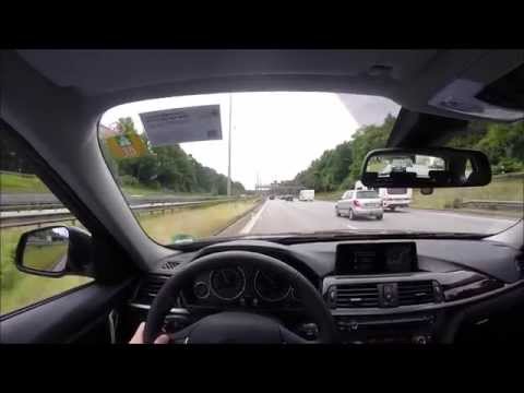 The co-drivers view: Hamburg Autobahn A7 & Elbtunnel