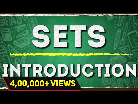 Introduction to Sets for Roster Method & Set Builder Form | Algebra |  Math | Letstute
